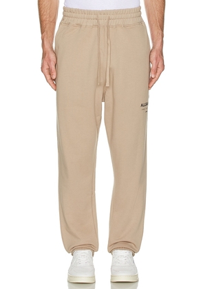 ALLSAINTS Underground Sweatpant in Taupe. Size M, S, XL/1X.