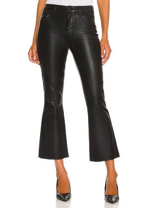 L'AGENCE Kendra High Rise Crop Flare in Black. Size 26.