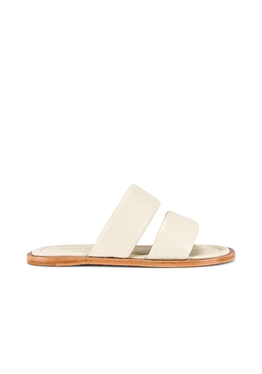 RAYE Telly Sandal in White. Size 6, 6.5, 8.5.