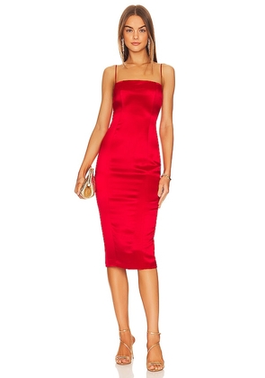 retrofete Samantha Dress in Red. Size M.
