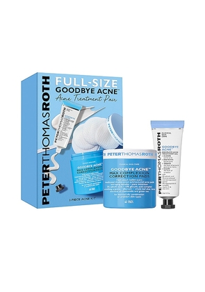 Peter Thomas Roth Full-Size Goodbye Acne Acne Treatment Pair 2-Piece Kit in Beauty: NA.