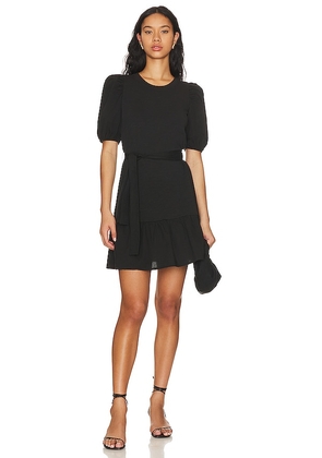 Nation LTD Evangeline Belted Mini Dress in Black. Size XS.