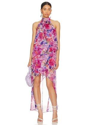 MISA Los Angeles Victorine Dress in Pink. Size XS.