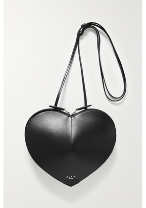 Alaïa - Le Coeur Leather Shoulder Bag - Black - One size