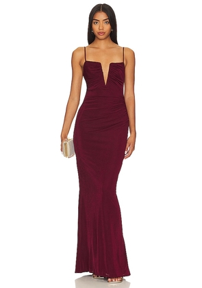 Katie May Erykah Gown in Red. Size XXS.