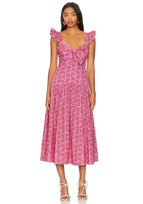 LIKELY Sherry Dress in Pink. Size 00, 2.