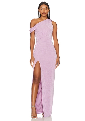 Katie May Rhea Gown in Lavender. Size S, XS.