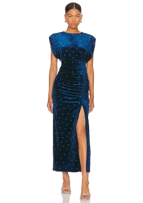 Line & Dot Juniper Dress in Blue. Size M, XS.