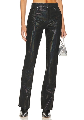 NBD Raquel Leather Pant in Black. Size S, XL, XS, XXS.
