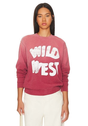 ONE OF THESE DAYS Wild West Sweater in Rose. Size M.