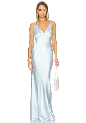 Lovers and Friends Alani Gown in Baby Blue. Size XL.