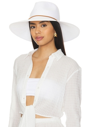 Nikki Beach Valentin Hat in White.