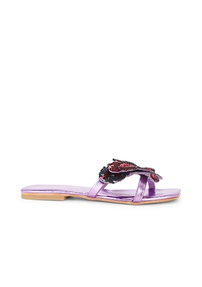 Jeffrey Campbell Cloudywing Sandal in Purple. Size 6, 7, 8, 9.