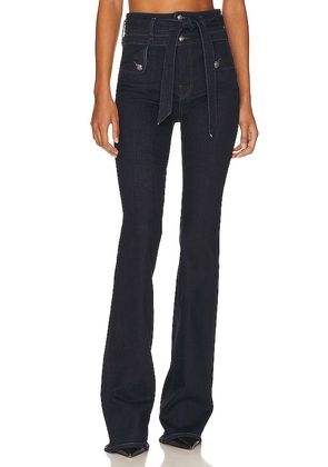 Veronica Beard Giselle High Rise Flare in Blue. Size 31.