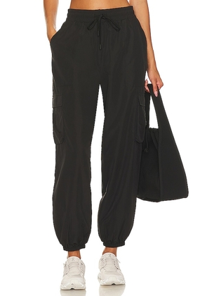 THE UPSIDE Kendall Cargo Pant in Black. Size S.