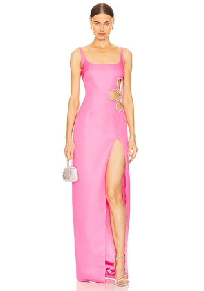 SAU LEE Bettina Dress in Pink. Size 00, 12, 6, 8.
