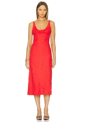 The Line by K Julieta Dress in Red. Size S, XL, XS.