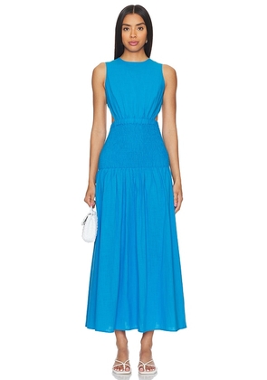 SNDYS Lottie Dress in Blue. Size M, S, XL, XS, XXL.