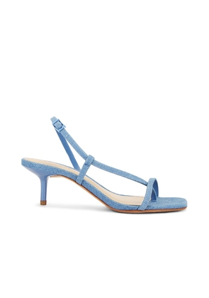 Schutz Heloise Sandal in Blue. Size 6, 6.5, 7, 7.5, 8, 8.5, 9, 9.5.