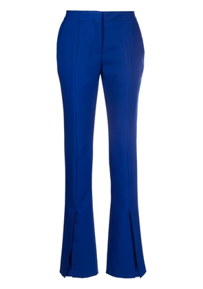Off-White slit tailored trousers - Blue