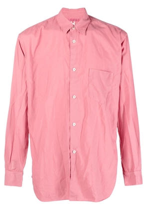 Comme Des Garçons Shirt pointed-collar long-sleeve shirt - Pink