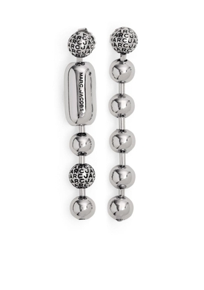 Marc Jacobs The Monogram ball-chain earrings - Silver