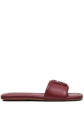 Marc Jacobs The J Marc leather sandals - Red