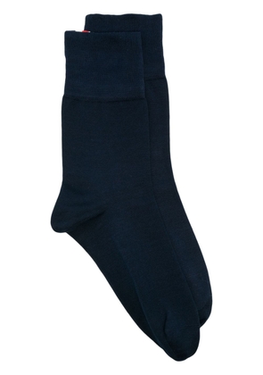 Thom Browne Hector bow intarsia socks - Blue