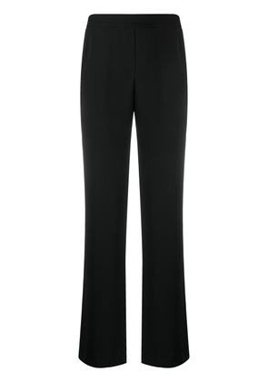 P.A.R.O.S.H. wide-leg pull-on trousers - Black