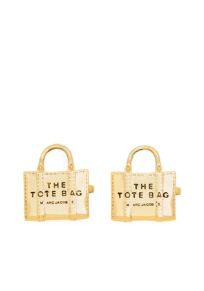 Marc Jacobs Tote Bag stud earrings - Gold