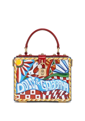 Dolce & Gabbana Dolce Box Carretto-print tote bag - Red
