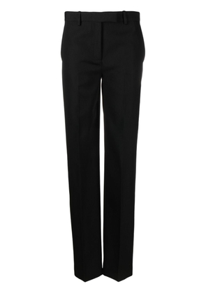 Versace virgin-wool tailored trousers - Black