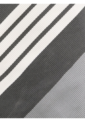 Thom Browne 4-Bar Stripe tie - Grey