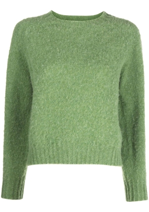 Mackintosh KENNEDI wool crew-neck jumper - Green