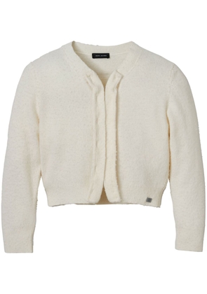 Marc Jacobs Pilled cropped wool cardigan - Neutrals