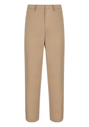 Bally straight-leg cotton trousers - Neutrals