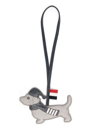Thom Browne Hector With Pointy Hat leather charm - Grey