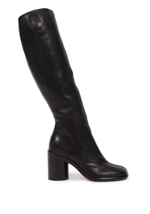 Maison Margiela Tabi 80mm knee-high boots - Black