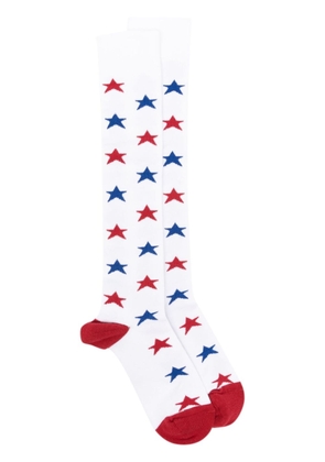 RASSVET star-patterned socks - White