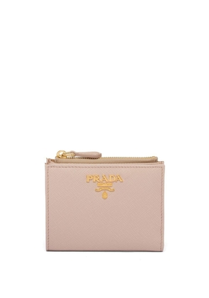 Prada small Saffiano leather wallet - Pink