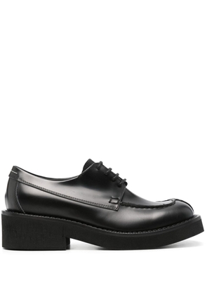 MM6 Maison Margiela 50mm leather derby shoes - Black