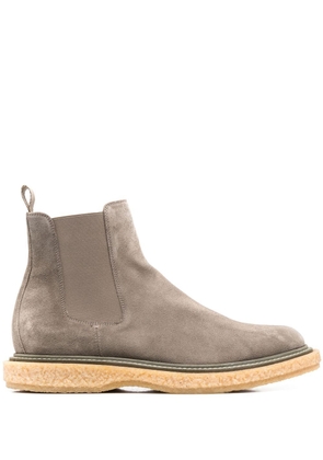 Officine Creative elasticated-panel suede boots - Grey