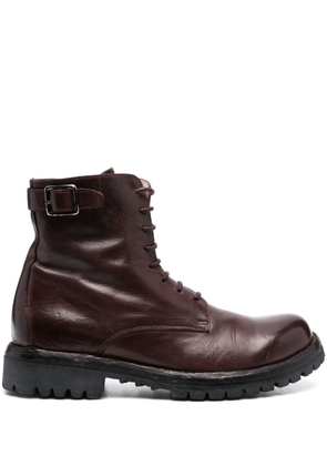 Officine Creative Loraine 001 leather ankle boots - Brown