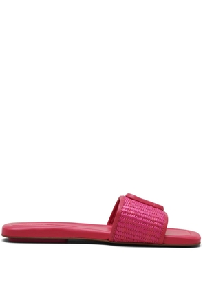 Marc Jacobs The Woven J Marc sandals - Pink