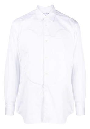 Comme Des Garçons Shirt x Be@rbrick long-sleeve cotton shirt - White