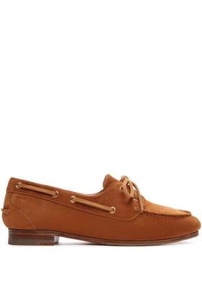 Bally Plume leather loafers - Brown