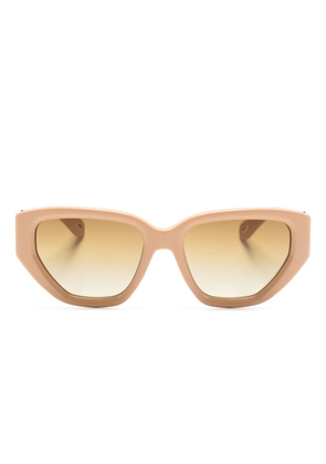 Chloé Eyewear Marcie cat-eye sunglasses - Neutrals
