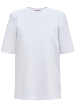 12 STOREEZ crew-neck cotton T-shirt - White