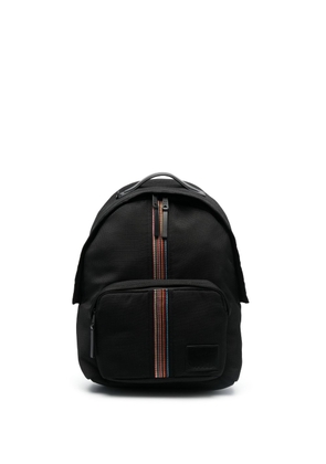 Paul Smith Signature Stripe mesh backpack - Black