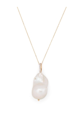 Mateo 14kt yellow gold baroque pearl necklace